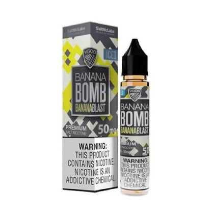 VGOD SaltNic – Banana Bomb Iced 30ml || 30/50mg