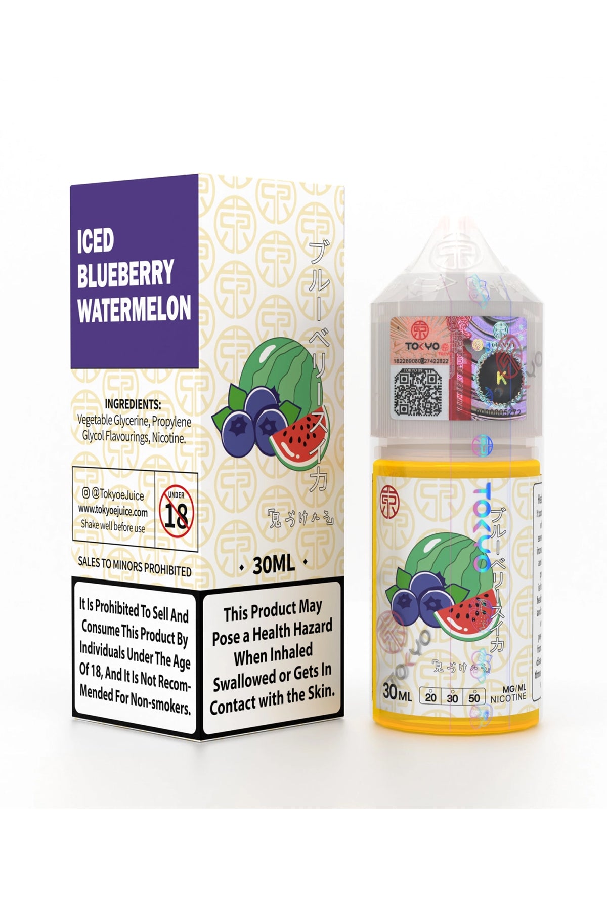 Tokyo Iced Blueberry Watermelon – 30ml || 30/50/60mg