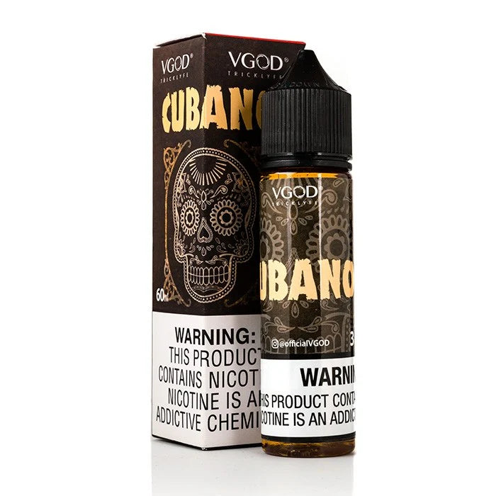 VGOD Freebase Cubano Brown 60ML || 3/6/12/18mg