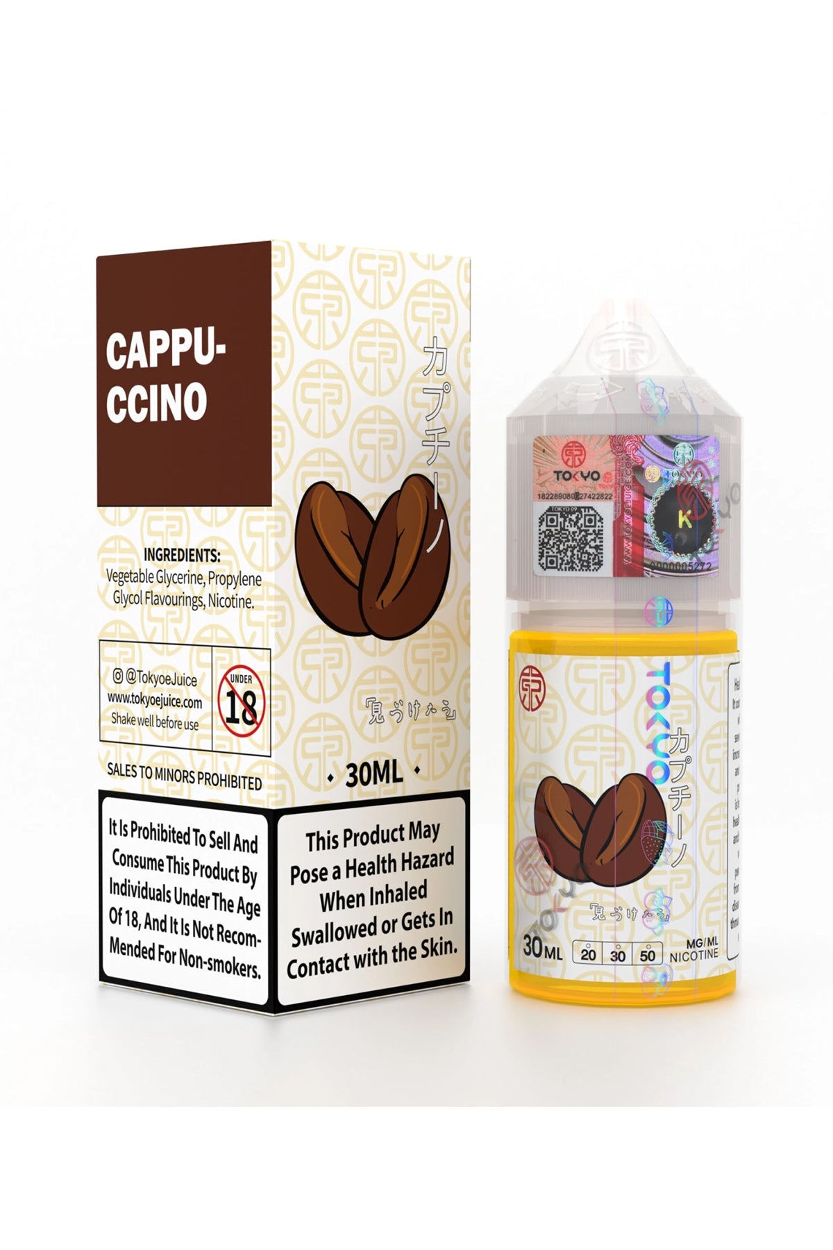 Tokyo Classic Series Cappuccino 30ml || 30/50mg