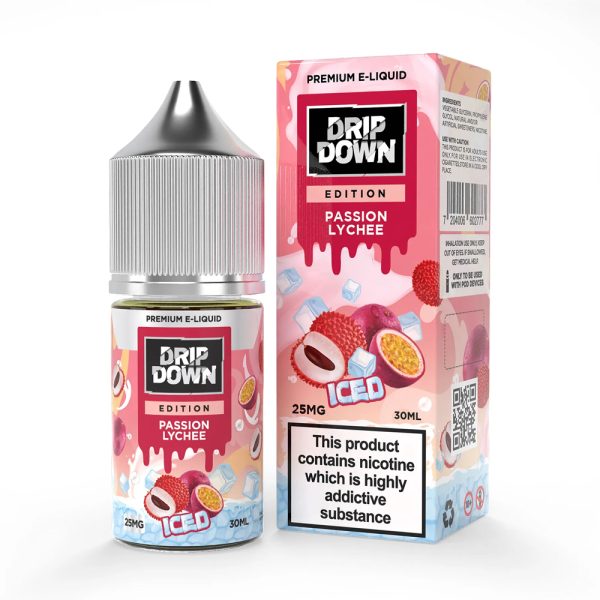 Drip Down Edition Passion Lychee ice   30ml E - Liquid