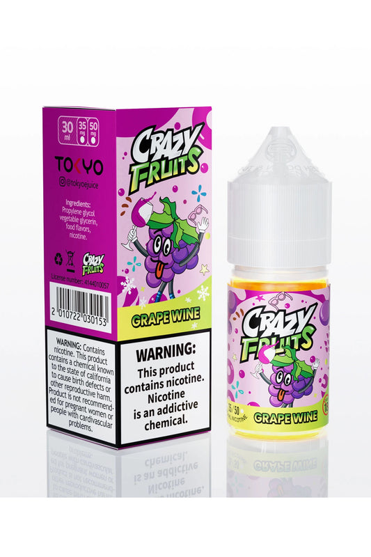 Tokyo Crazy Fruits Series Salt – Grape Wine 30ml || 35/50mg