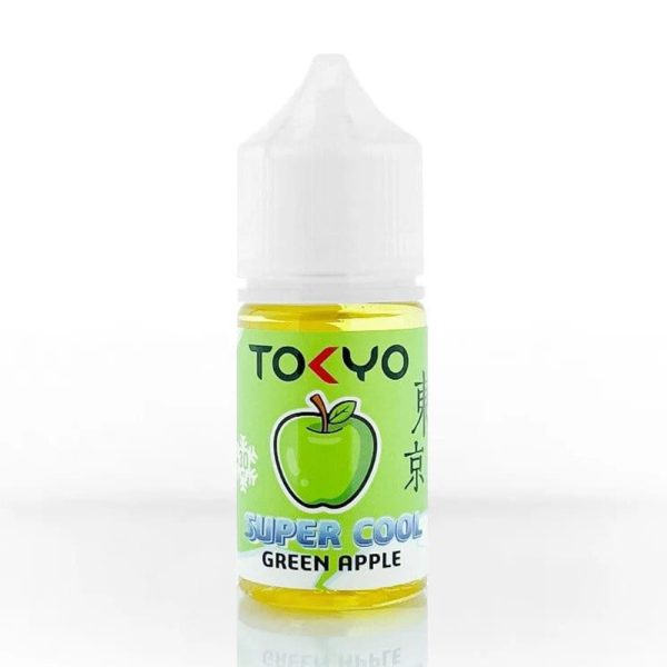 Tokyo Super Cool Series Salt – Green Apple 30ml || 35/50mg