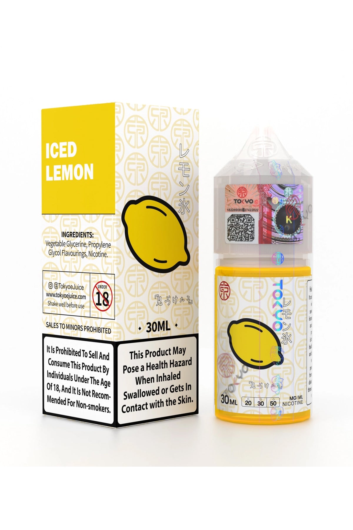 Tokyo Salt – Iced Lemon 30ml || 30/50mg