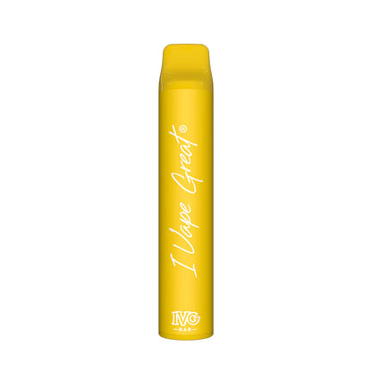 IVG BAR MAX MANGO BANANA DISPOSABLE VAPE (30/50mg )3000puffs