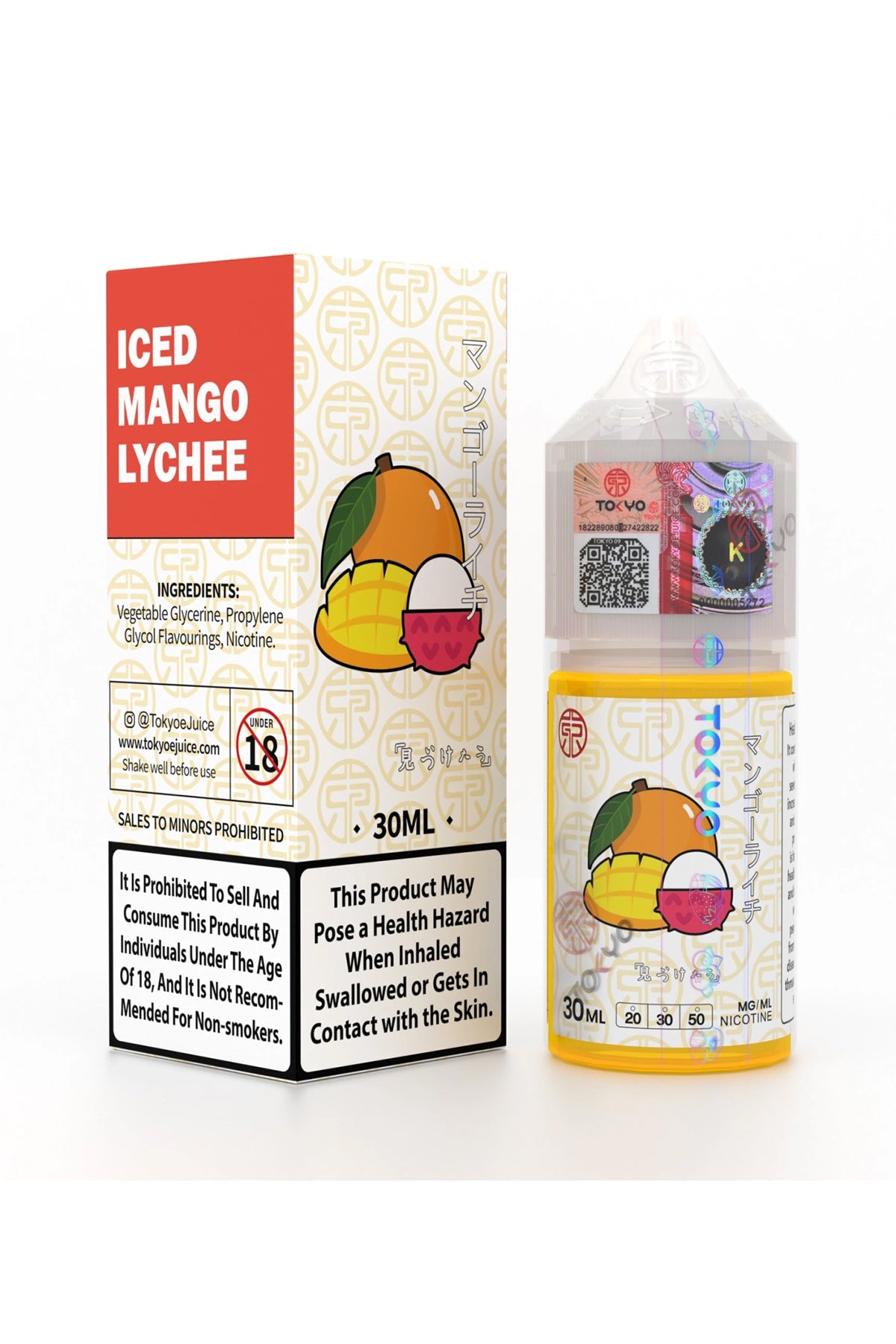 Tokyo Iced Mango Lychee 30ml || 30/50/60mg