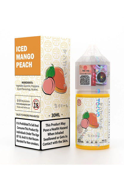 Tokyo Salt – Iced Mango Peach 30ml || 30/50mg