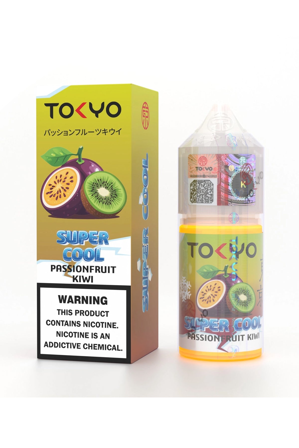 Tokyo Super Cool Passion Fruit Kiwi 30ml || 35/50mg