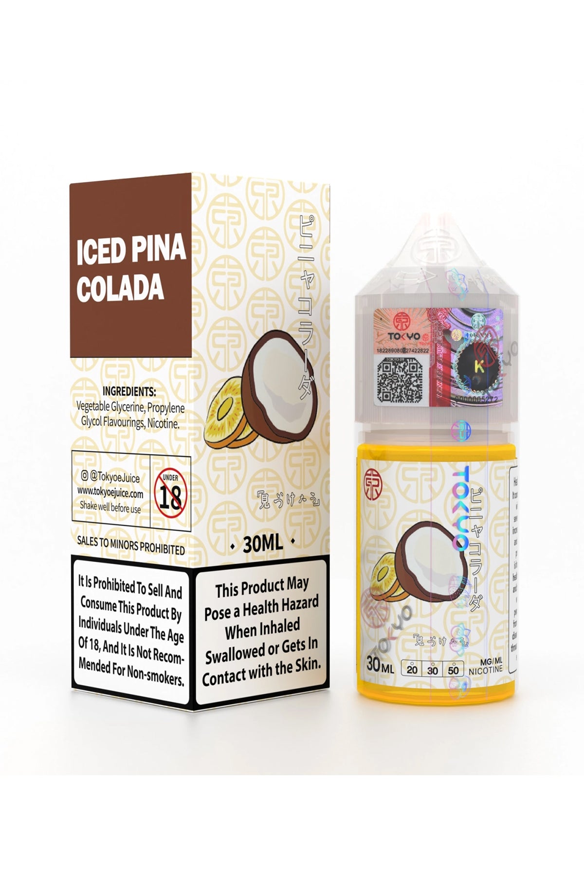 Tokyo Classic Series Iced Pina Colada 30ml || 30/50mg