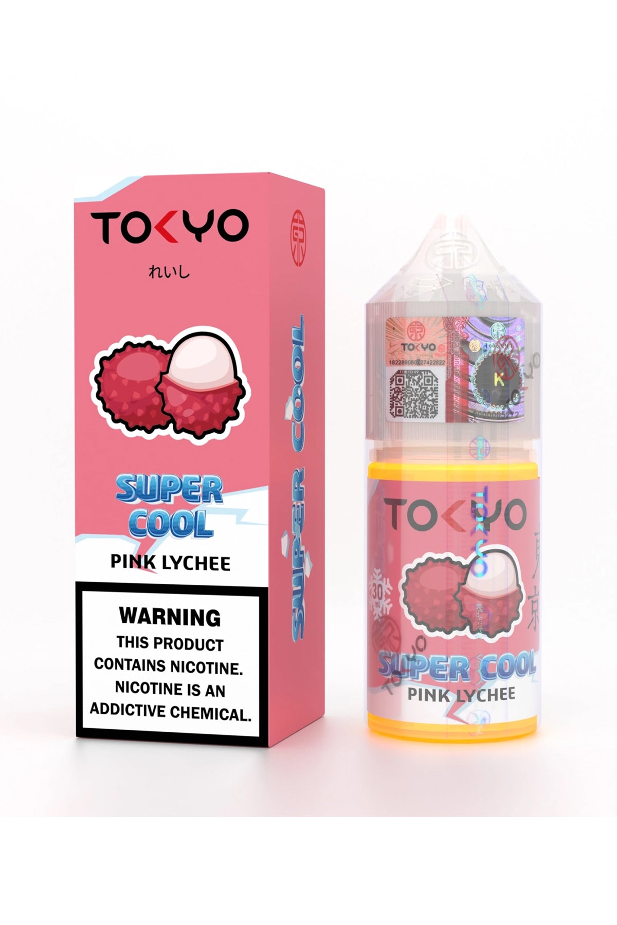 Tokyo Super Cool Series Salt – Pink Lychee 30ml || 35/50mg