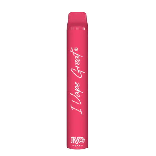 IVG Max Bar Disposable Vape – Ruby Guava Ice (30/50 mg) (3000 Puffs)