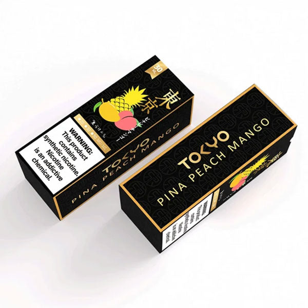 Tokyo Golden Series – Pina Peach Mango Ice 30ml || 30/50mg