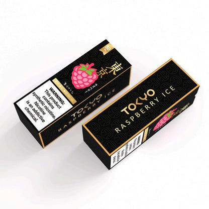 Tokyo Golden Series Salt – Raspberry Ice 30ml